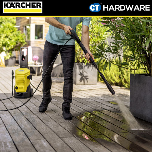 KARCHER K4 WCM HIGH PRESSURE CLEANER 1800W MAX 130BAR 7L/M (13242000) ( WATER COOLED INDUCTION ) 6M PRE HOSE [ K4WCM ]