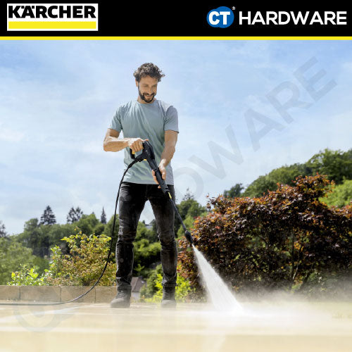 KARCHER K4 WCM HIGH PRESSURE CLEANER 1800W MAX 130BAR 7L/M (13242000) ( WATER COOLED INDUCTION ) 6M PRE HOSE [ K4WCM ]