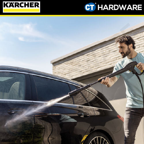 KARCHER K4 WCM HIGH PRESSURE CLEANER 1800W MAX 130BAR 7L/M (13242000) ( WATER COOLED INDUCTION ) 6M PRE HOSE [ K4WCM ]