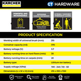 Karcher KB 5 Cordless Electric Broom 3.6V [KB5 | 12580500]