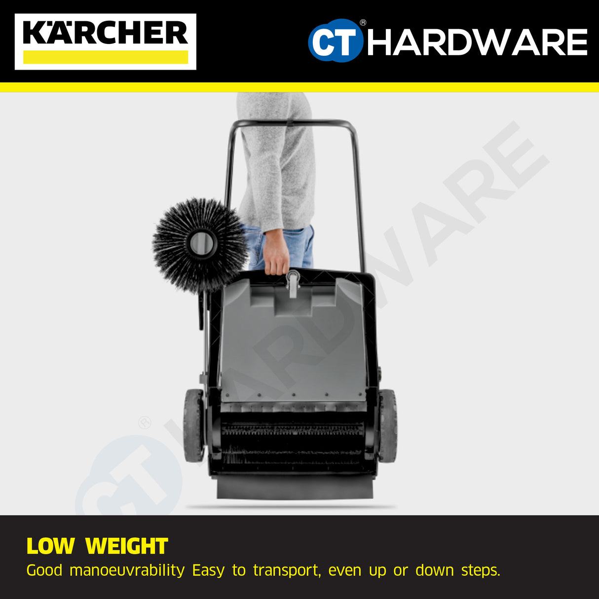 Karcher KM 70/15 C Professional Walk-Behind Sweeper [KM7015C | 15171510]