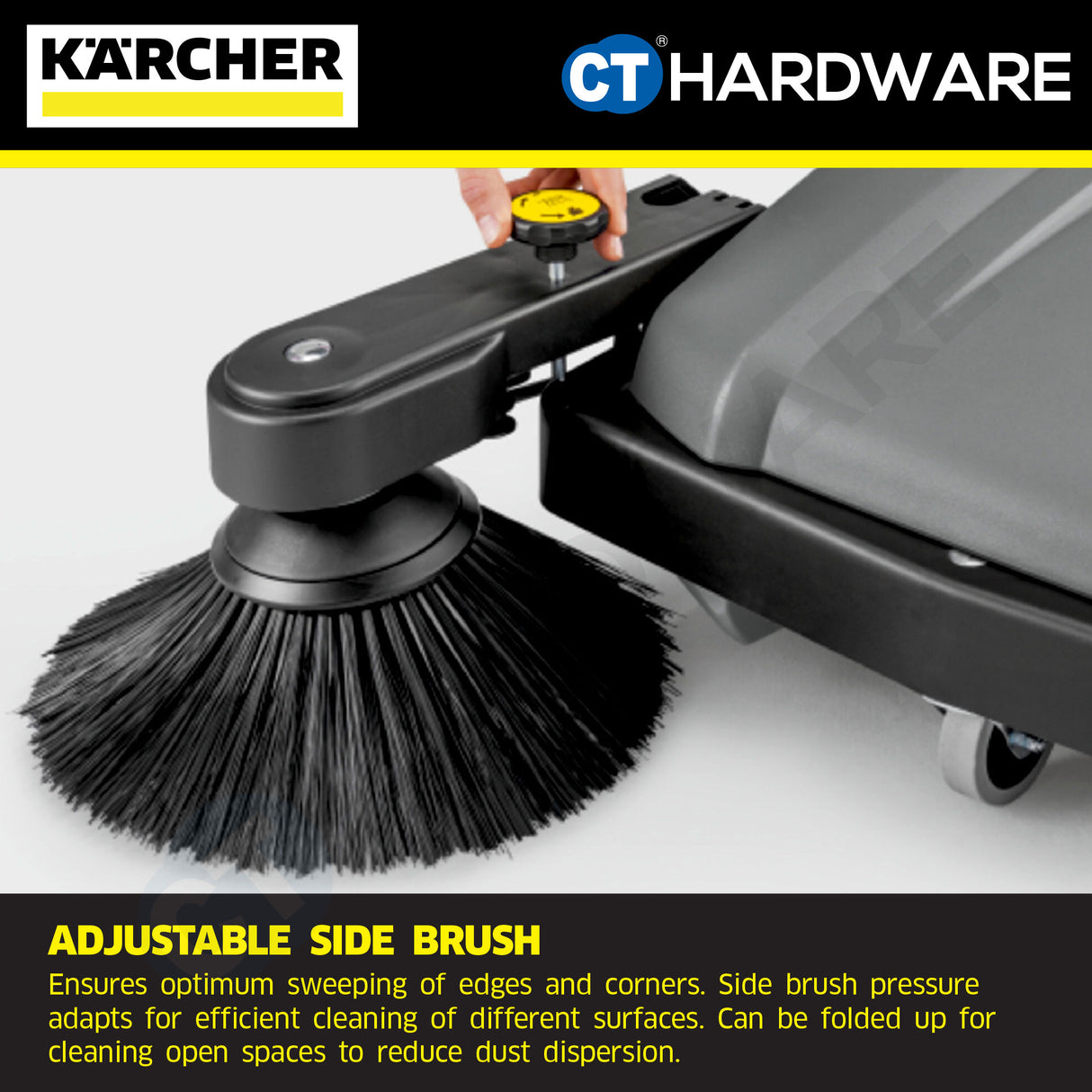 Karcher KM 70/15 C Professional Walk-Behind Sweeper [KM7015C | 15171510]