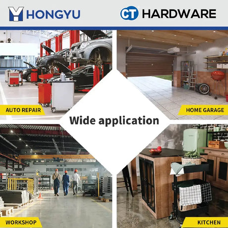 Hong Yu KR17 Tool Cabinet 3 Layers  700mm X 365mm X 760mm