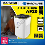 Karcher AF20 Air Purifier 24W Up to 40m² Room Size [AF20 | 10248200]