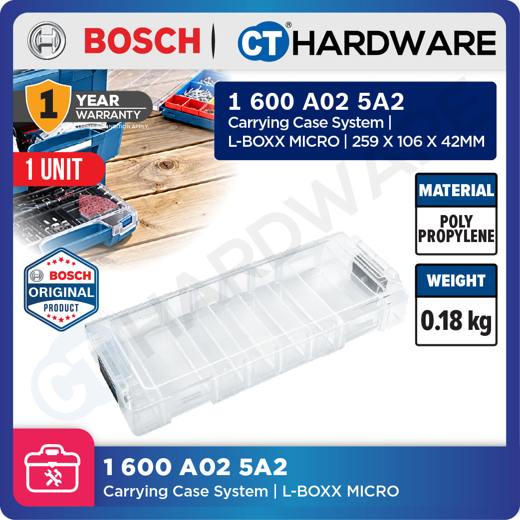 Bosch PRO L-BOXX Micro Small Parts Case [1600A025A2]