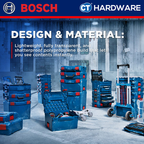 Bosch PRO L-BOXX Micro Small Parts Case [1600A025A2]