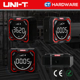 UNI-T LM320E Digital Angle Meter 2-Line Laser 4 x 90° ±0.2°