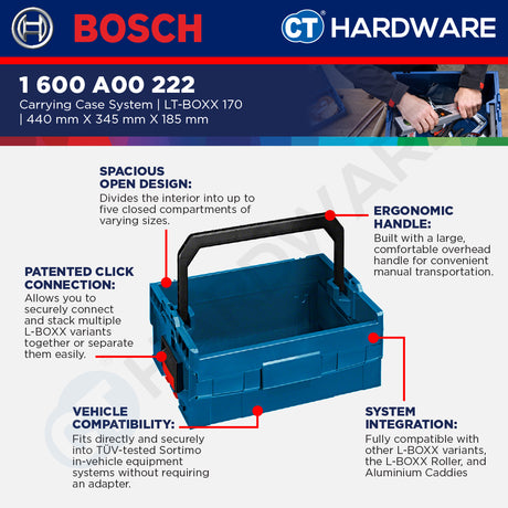 Bosch PRO LT-BOXX 170 Open Tool Box [1600A00222]