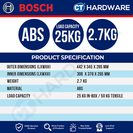 Bosch PRO LT-BOXX 272 Open Tool Box [1600A00223]
