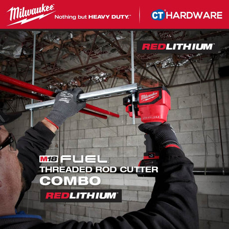 Milwaukee M18 BLTRC-0C M18™ Brushless Threaded Rod Cutter Kit 18V Heavy Duty Mesin Potong Besi Rod [ Promo Combo ]
