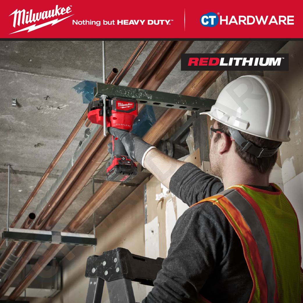 Milwaukee M18 BLTRC-0C M18™ Brushless Threaded Rod Cutter Kit 18V Heavy Duty Mesin Potong Besi Rod [ Promo Combo ]