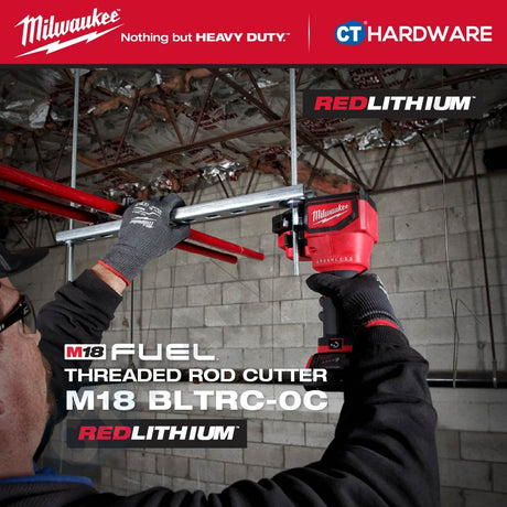 Milwaukee M18BLTRC-0C M18™ Brushless Threaded Rod Cutter 18V Heavy Duty Mesin Potong Besi Rod
