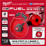 Milwaukee M18FPFT-0 M18 FUEL Powered Fish Tape Base Only [ Bare Unit ] without Battery, Charger and Cartridge