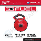 Milwaukee M18FPFT-0 M18 FUEL Powered Fish Tape Base Only [ Bare Unit ] without Battery, Charger and Cartridge