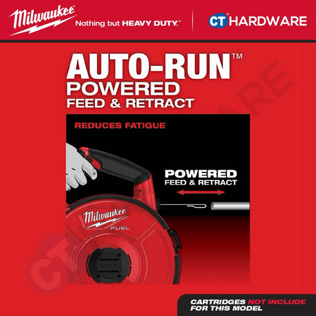 Milwaukee M18FPFT-0 M18 FUEL Powered Fish Tape Base Only [ Bare Unit ] without Battery, Charger and Cartridge