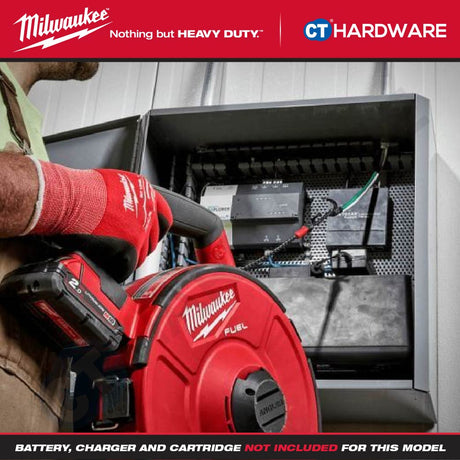 Milwaukee M18FPFT-0 M18 FUEL Powered Fish Tape Base Only [ Bare Unit ] without Battery, Charger and Cartridge