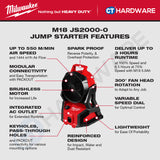 Milwaukee M18 POWER-A-GO KIT Combo, M18 FBLG3-0 Gen III Blower, M18 AFG2-0 Gen II Air Fan | Battery & Charger