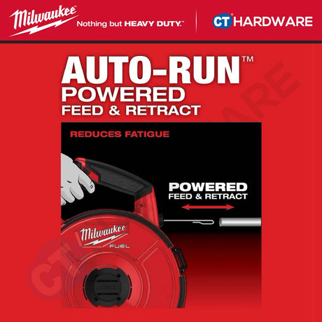 Milwaukee M18FPFT-0 M18 Fuel Powered Fish Tape Kit Neater & Less Mess [ Promo Combo ]