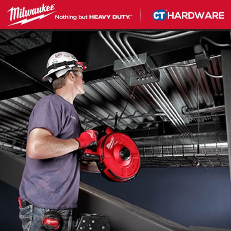 Milwaukee M18FPFT-0 M18 Fuel Powered Fish Tape Kit Neater & Less Mess [ Promo Combo ]