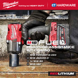 Milwaukee M18 ROADSIDE ASSISTANCE KIT Combo, M18™ FUEL™ Mid Torque Impact Wrench, M18™ Jump Starter, 1x 5.0Ah Battery & Charger