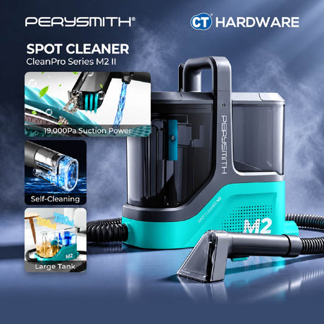 PerySmith M2 II CleanPro Spot Cleaner 600W 19,000Pa