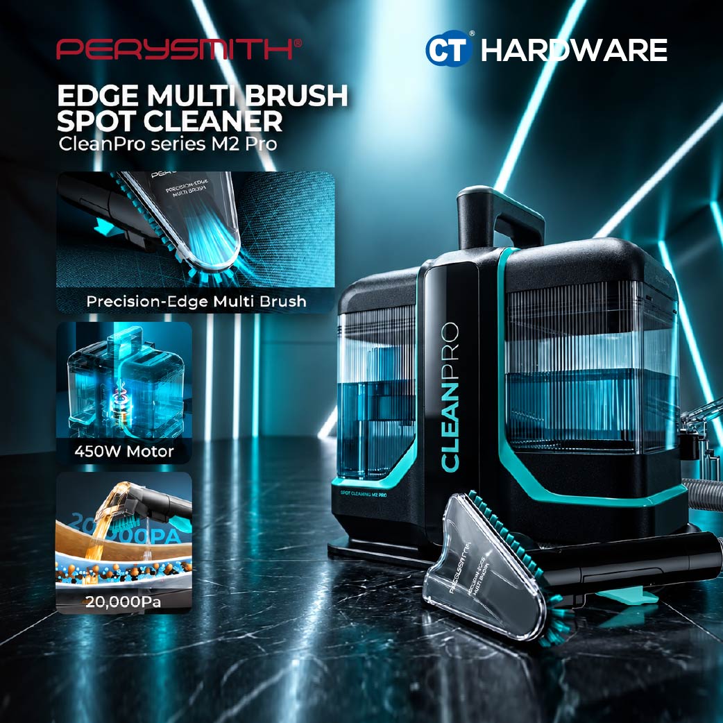 PerySmith M2 Pro CleanPro Spot Cleaner 450W 20,000Pa