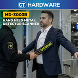 MD-3003B Handheld Metal Detector Scanner High Sensitivity Sound LED Vibration