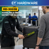 MD-3003B Handheld Metal Detector Scanner High Sensitivity Sound LED Vibration