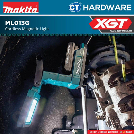 Makita ML013G Cordless Magnetic Light 40V Without Battery and Charger