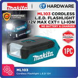 Makita ML103 Cordless Led Flashlight 12V without Battery & Charger