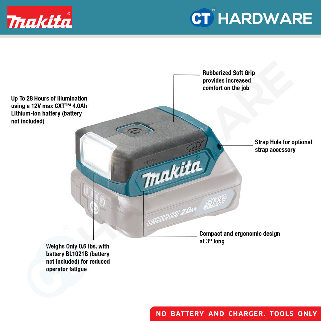 Makita ML103 Cordless Led Flashlight 12V without Battery & Charger