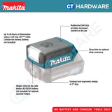 Makita ML103 Cordless Led Flashlight 12V without Battery & Charger