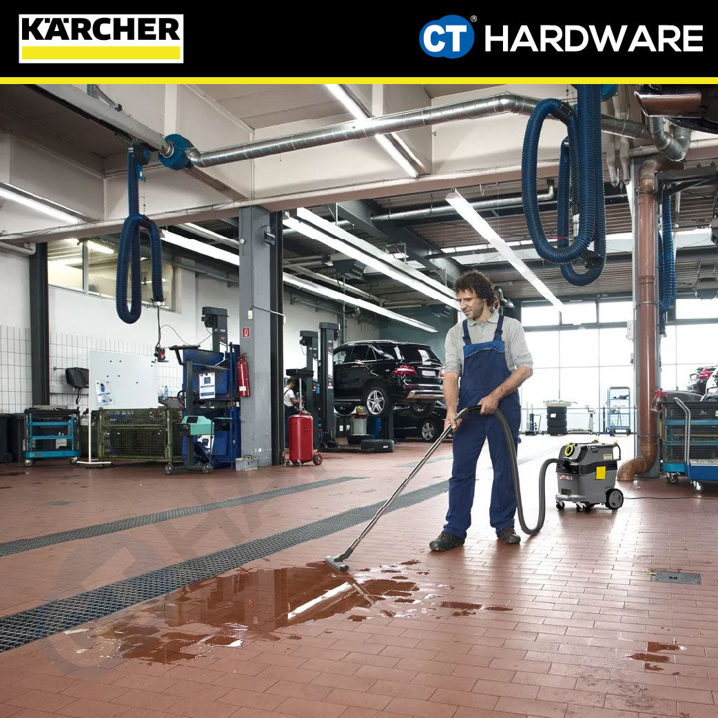 Karcher NT 30/1 TACT L Wet & Dry Vacuum Cleaner 1380W 30l [NT301TACTL | 11482010]