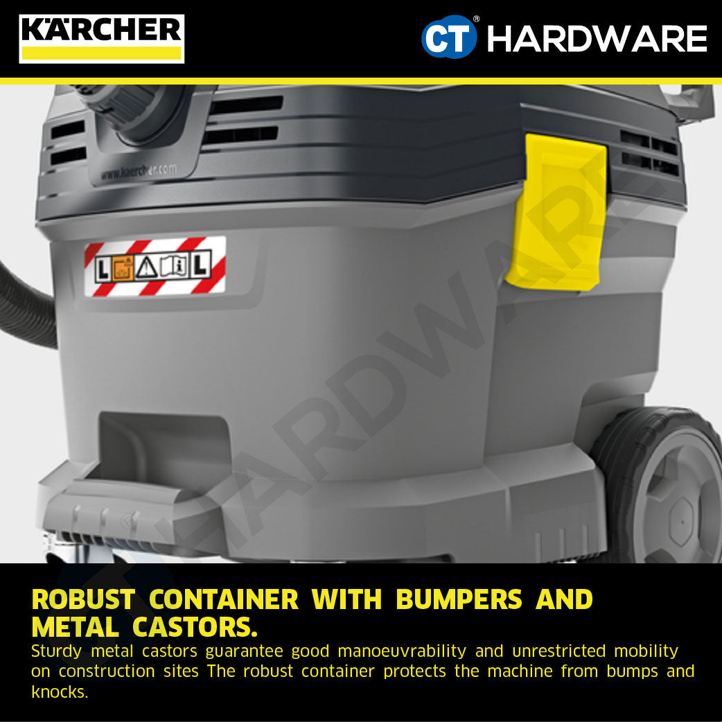 Karcher NT 30/1 TACT L Wet & Dry Vacuum Cleaner 1380W 30l [NT301TACTL | 11482010]