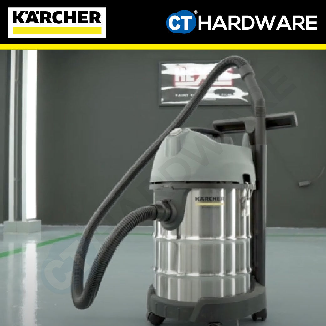 Karcher NT 30/1 ME CLASSIC Wet & Dry Vacuum Cleaner Stainless Steel 1300W 28l [NT301MECLASSIC | 14285690]