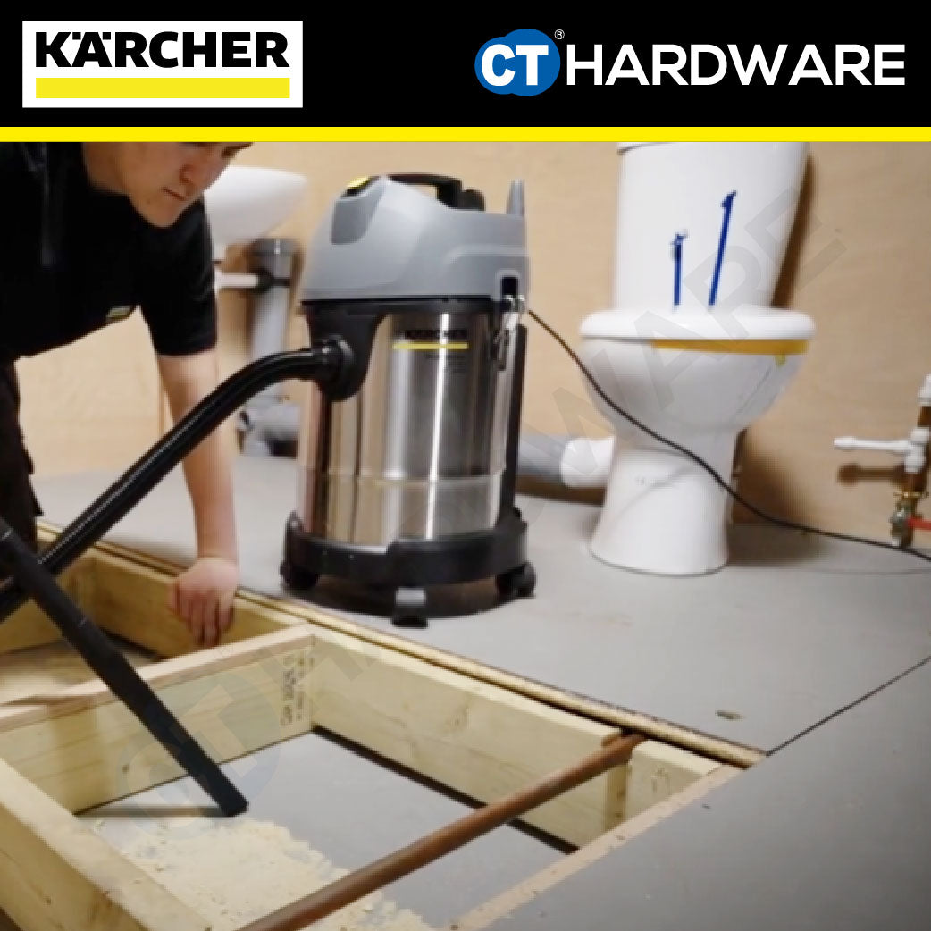 Karcher NT 30/1 ME CLASSIC Wet & Dry Vacuum Cleaner Stainless Steel 1300W 28l [NT301MECLASSIC | 14285690]
