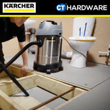 Karcher NT 30/1 ME CLASSIC Wet & Dry Vacuum Cleaner Stainless Steel 1300W 28l [NT301MECLASSIC | 14285690]