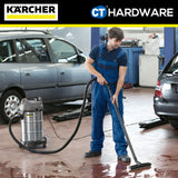 Karcher NT 38/1 ME CLASSIC Wet & Dry Vacuum Cleaner Stainless Steel 1600W | 38L [NT381ME | 14285310]