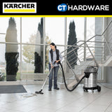 Karcher NT 70/2 ME CLASSIC Wet & Dry Vacuum Cleaner Stainless Steel 2300W 70l [NT702MECLASSIC | 16672250]