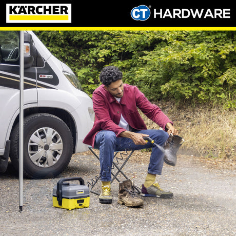 Karcher OC3 ADVENTURE Cordless Mobile Outdoor Cleaner 7.2V Low Pressure [OC3 | 16800160]