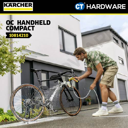 Kärcher OC HANDHELD COMPACT Portable Cleaner | Handheld Pressure Washer for Car & Home 7.2V | max.15 | 150l/h