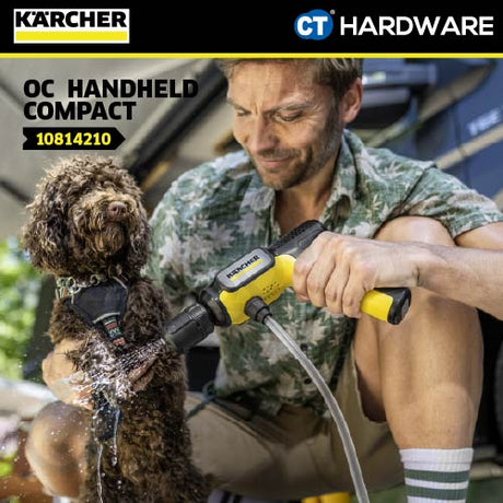 Kärcher OC HANDHELD COMPACT Portable Cleaner | Handheld Pressure Washer for Car & Home 7.2V | max.15 | 150l/h