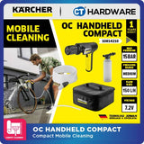 Kärcher OC HANDHELD COMPACT Portable Cleaner | Handheld Pressure Washer for Car & Home 7.2V | max.15 | 150l/h