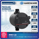 Grundfos PM1 Pressure Manager Pressure Control 1" × 1" [96848670]