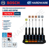 Bosch PRO Precision Screwdriver Set Series, 1600A039PL (6PCS), 1600A039PM (6PCS), 1600A039PN (14PCS)