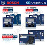 Bosch PRO Precision Screwdriver Set Series, 1600A039PL (6PCS), 1600A039PM (6PCS), 1600A039PN (14PCS)