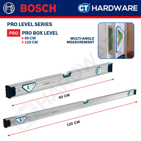 Bosch PRO Level Series, PRO Billet Torpedo Level, PRO Level, PRO Box Level, Box Level, Bosch Hand Tool