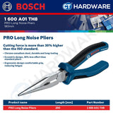 Bosch PRO Long Nose Pliers 200mm [1600A01TH8]