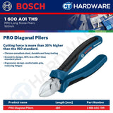 Bosch PRO Diagonal Side Cutters 160mm [1600A01TH9]