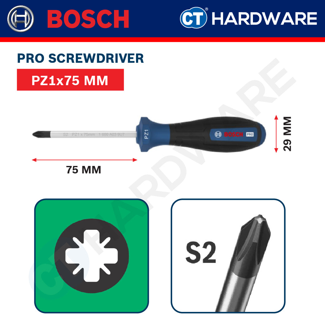 Bosch PRO Screwdriver Pozidriv